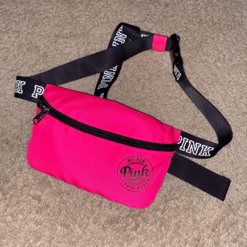 Neon Pink Victoria Secret Fanny pack